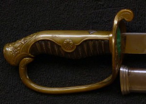 Сабля японская обр 1886 с моном
