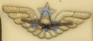 Крылья с авиафуражки тяж мет 70мм