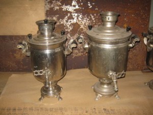 Куча самоваров царских и ссср.