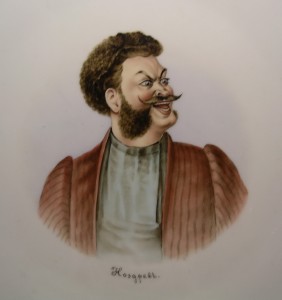 Тарелка. Кузнецов. "Мёртвые души". Ноздрёв