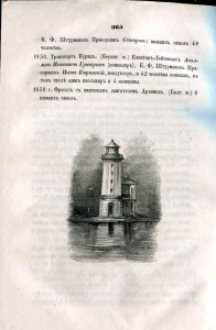 Летопись крушений судов 1855 год