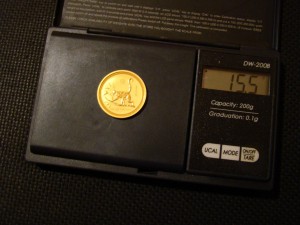 50$ (Австралия) - 1/2 OZ (Au-999,9).