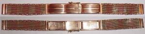 Браслет для жен.часов - 16,15г - 137 х 11мм - 585
