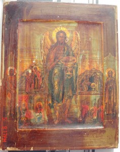 Икона Иоанн Предтеча со сценами жития. Продажа.