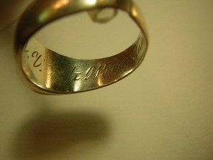 Наградной перстень в серебре____Черкесский конный  полк