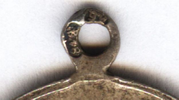 Коронован в Москве 14 мая 1896 г. (частник,серебро) клейма