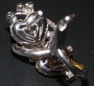 -комплект: серьги, кольцо, подвеска. Maggioro. 5,54ct-