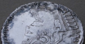 1 рубль 1732г. --АННА-- на оценку ---МОНЕТА В СОХРАНЕ!!!---