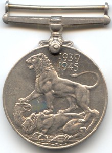 Великобритания. Военная медаль 2МВ.
