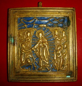 Воскресенье, пластика, эмаль 55х50