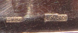 Браслет 52,94г-22см-21мм-583 проба