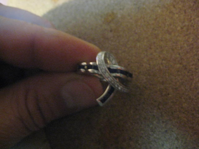 Кольцо Cartier белое золото 750пр брюли и сапфиры