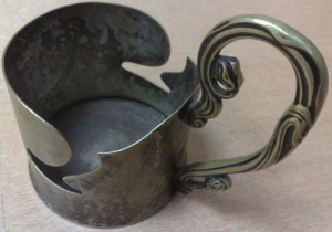 Подстаканник БРОНЗА ФРАЖЕ МОДЕРНЪ
