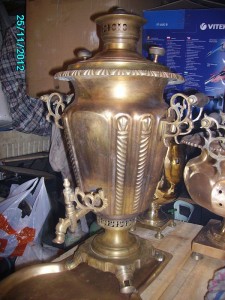 Самовар рюмка с византийскими ручками.