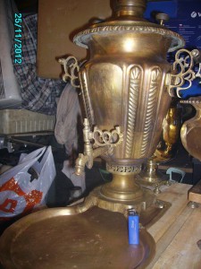 Самовар рюмка с византийскими ручками.