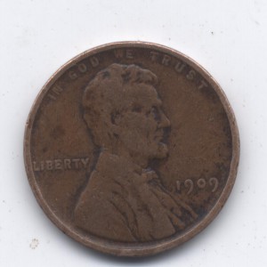 1 цент 1909 г США