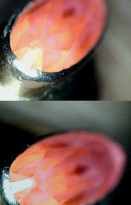 Золотой женский перстень с камнем проба 583