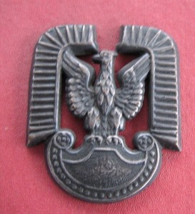Подарочный планшет знаки и кокарды Польской народной Армии