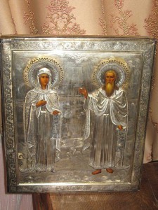 Икона Cвятая Анастасия и  Пророк Илия
