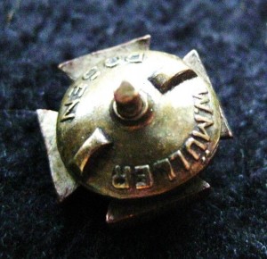 Знак Балтийского Ландвера. 1919-20гг. Рига W.MULLER. Фрачник