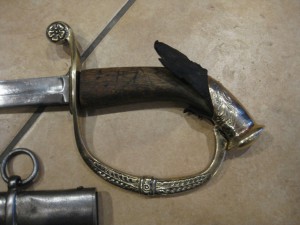 Офицерская шашка обр. 1865г.