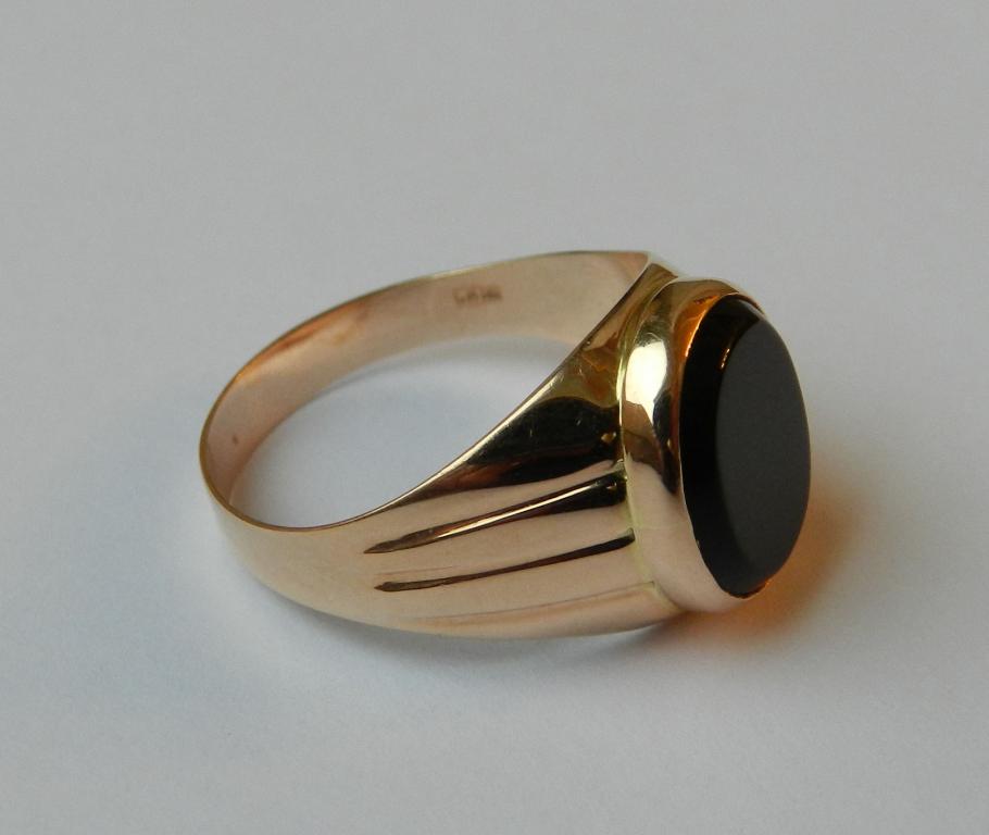 Печатка мужская 585