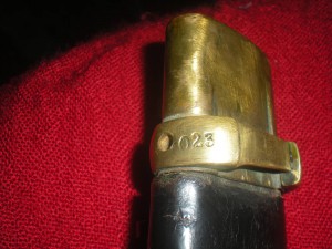 шашка драгунская солдатская обр. 1881г. пр. 1909г. со штыком