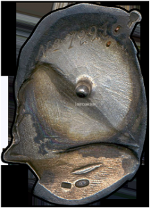 Поченый железнодорожник серебро