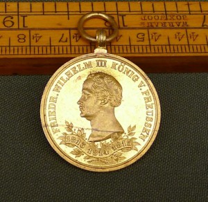 Памятная медаль 1863 г., в память войны 1813–1815г