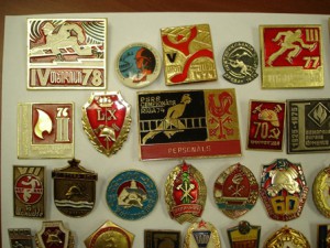 мини коллекция пожарных значков