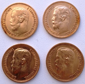 5рублей 1898г(АГ).1998г(АГ).1899г(ФЗ).1901г(ФЗ). ХОРОШИЕ!!!