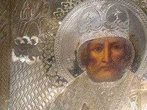 Николай чудотворец в серебре. 1876 год.