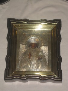 Николай чудотворец в серебре. 1876 год.
