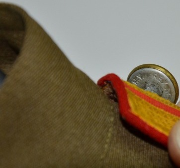 гимнастёрка майора БТВ ( фронт , ВМВ)