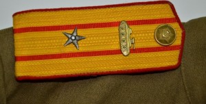 гимнастёрка майора БТВ ( фронт , ВМВ)