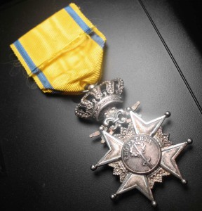Швеция. Военный Крест Ордена Меча