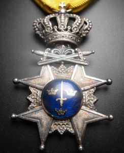 Швеция. Военный Крест Ордена Меча