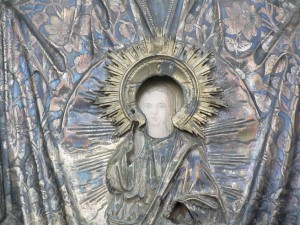 большая икона в окладе