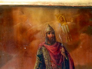 Икона Святой благоверный князь Александр Невский.