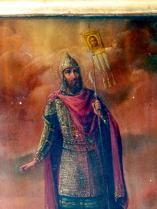 Икона Святой благоверный князь Александр Невский.