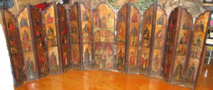 Старинный серебряный ларец. Персия, XIX век.