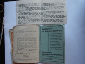 Членская книжка с марками