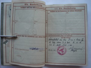 Солдатская книжка