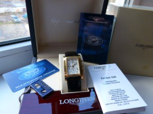 Longines DolceVita золото 18K