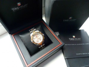 TAG heuer exclusive 2000 сталь+ золото 18 К