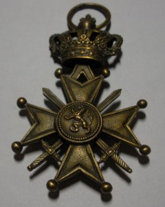 Бельгия - кресты военные 1914-18, с пальмой и без.