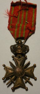 Бельгия - кресты военные 1914-18, с пальмой и без.