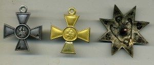 ГК-2ст.,ГК-3 ст.,  5 Киевский Гренадерский полк(знак)
