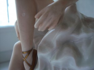 БАЛЕРИНА КРАСИВАЯ.  германия 50-60 годов (ГДР)