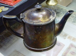 Кофейник. Серебро?